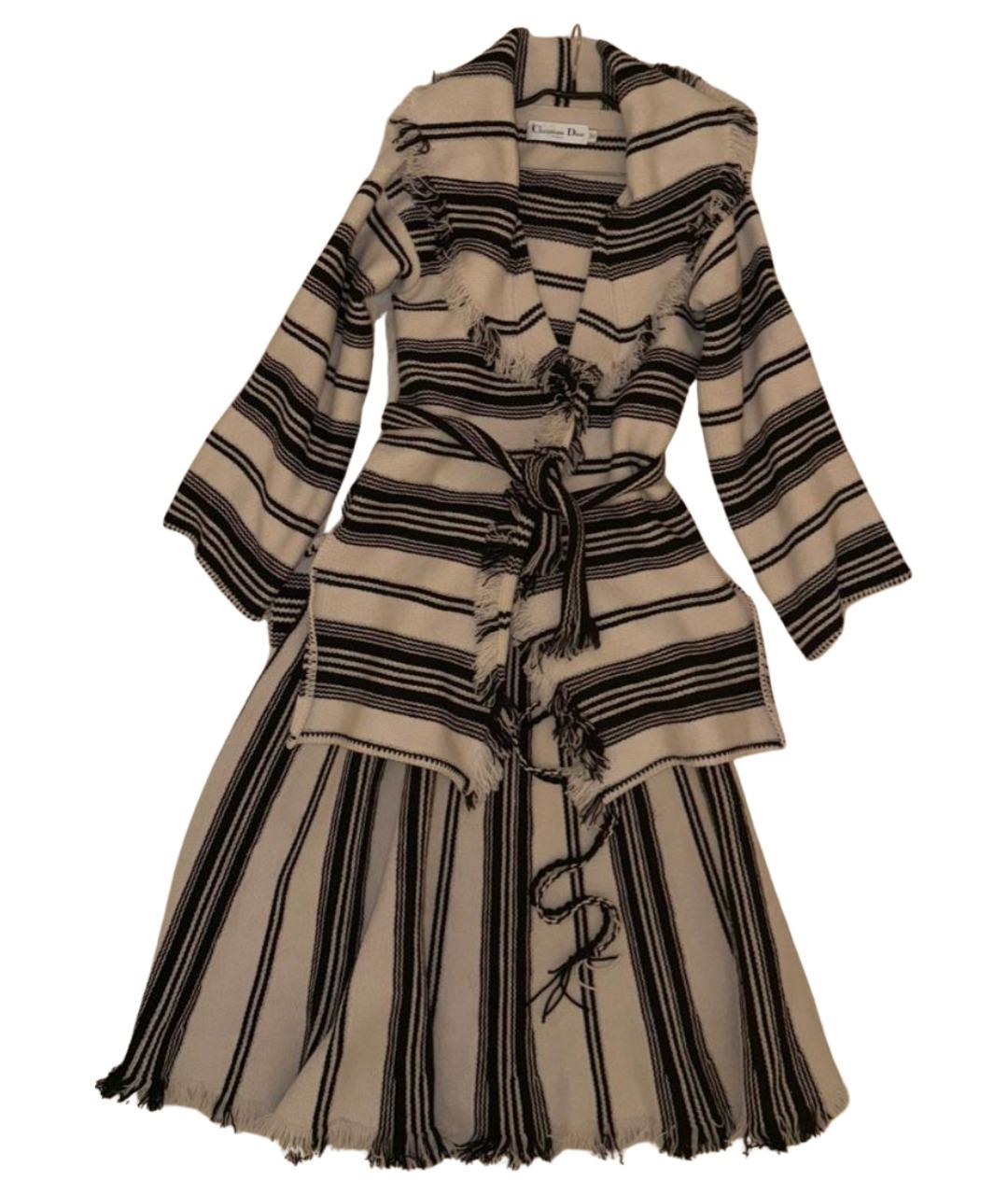 CHRISTIAN DIOR Мульти шелковый костюм с юбками, фото 1