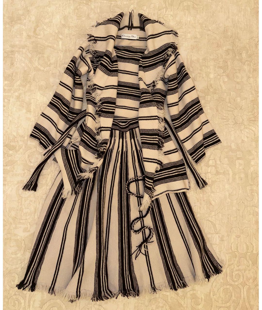 CHRISTIAN DIOR Мульти шелковый костюм с юбками, фото 2