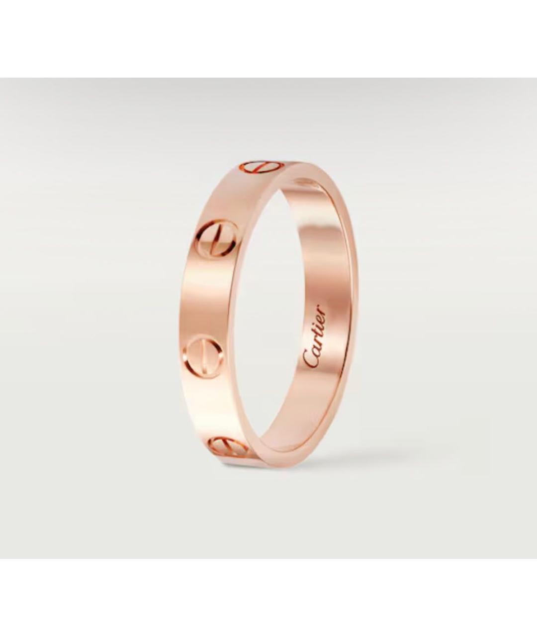 CARTIER Розовое кольцо из розового золота, фото 2