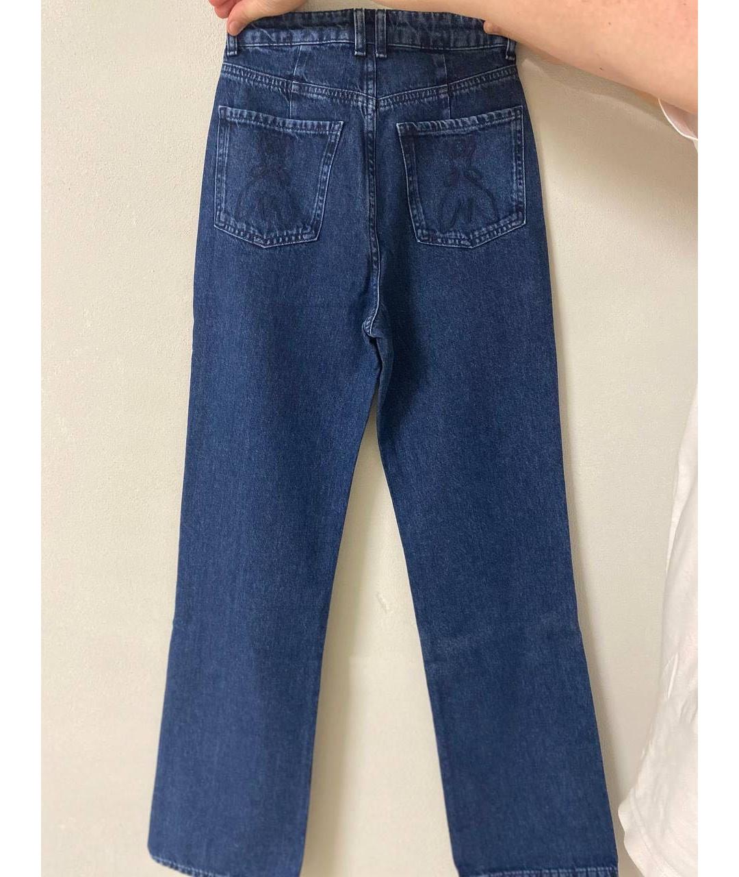 PATRIZIA PEPE Синие джинсы клеш, фото 2