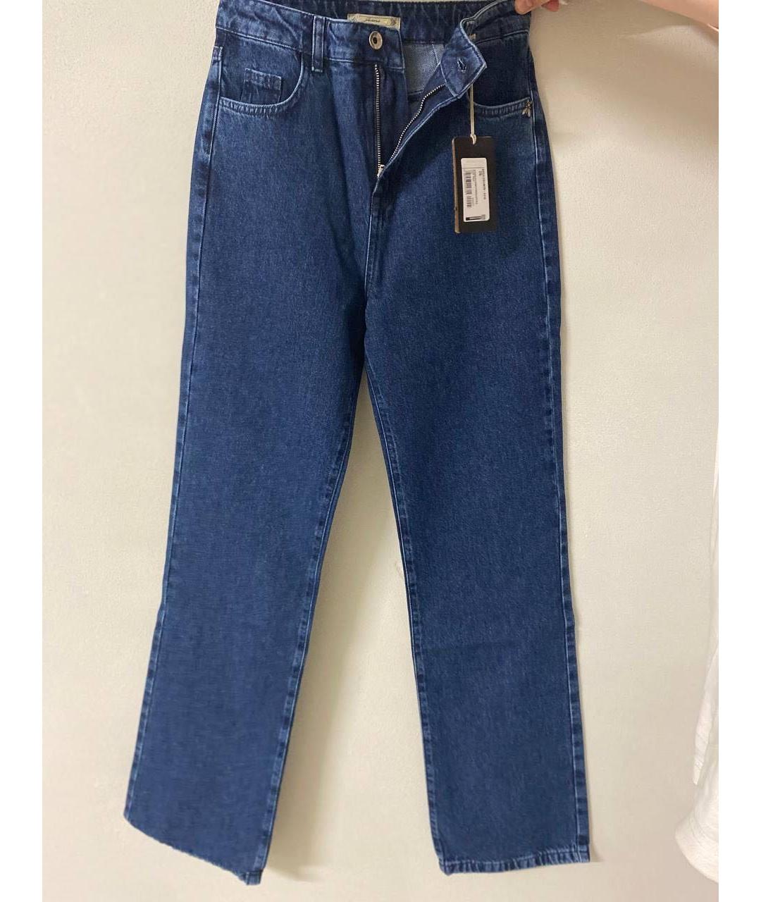 PATRIZIA PEPE Синие джинсы клеш, фото 9