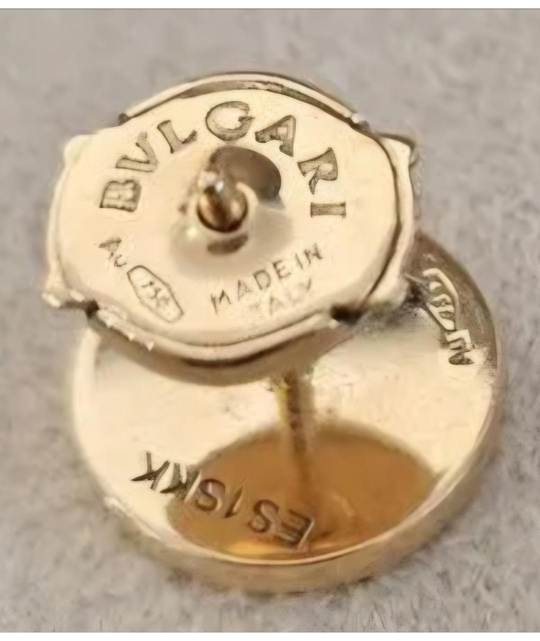 BVLGARI Золотые серьги из розового золота, фото 3