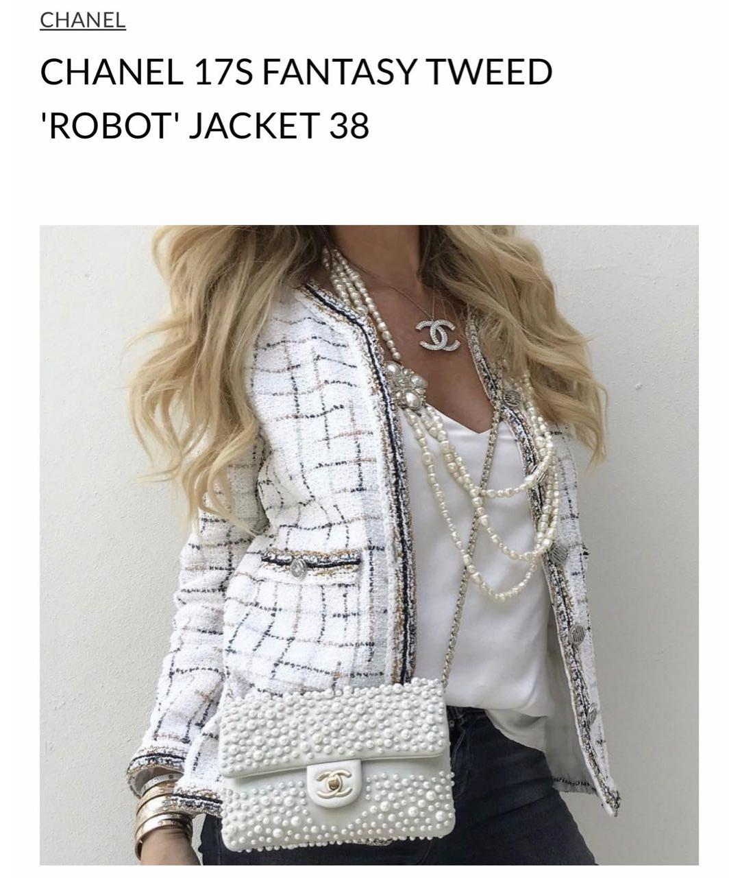 CHANEL Мульти твидовый жакет/пиджак, фото 2