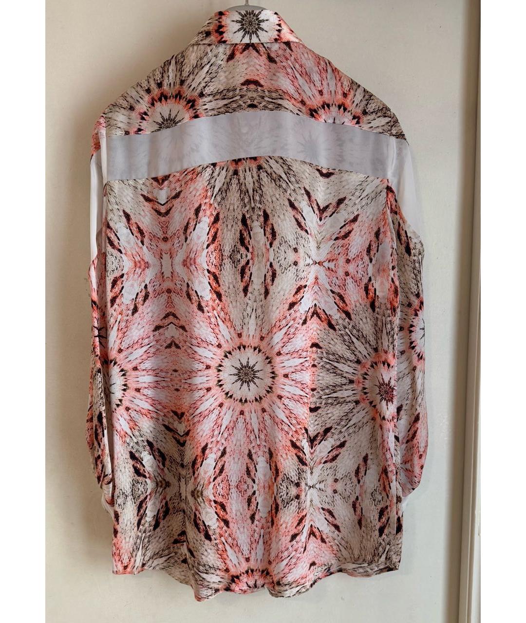 PHILOSOPHY Розовая шелковая блузы, фото 6