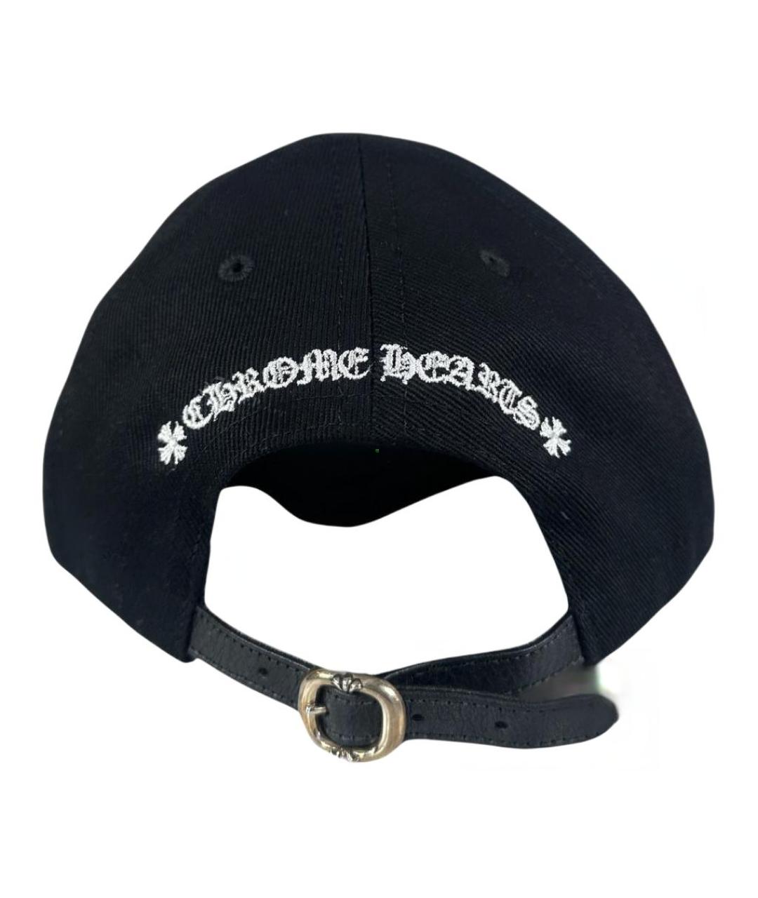 CHROME HEARTS Черная кепка/бейсболка, фото 2