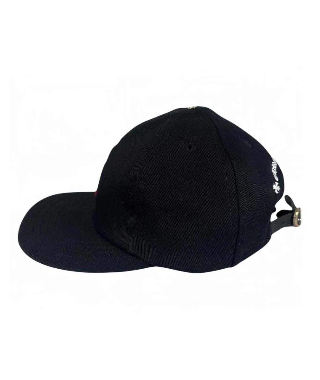 CHROME HEARTS Черная кепка/бейсболка, фото 3