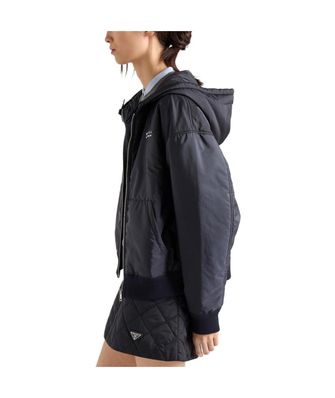 PRADA Черная куртка, фото 5