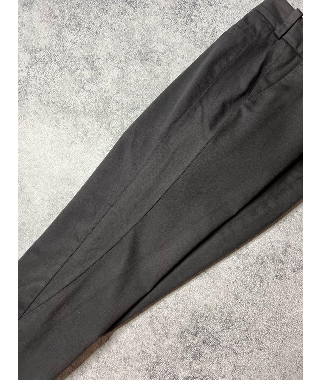 CELINE Серые шерстяные брюки узкие, фото 5