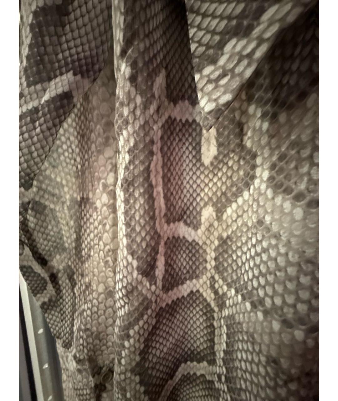 BARBARA BUI Серая полиэстеровая блузы, фото 4