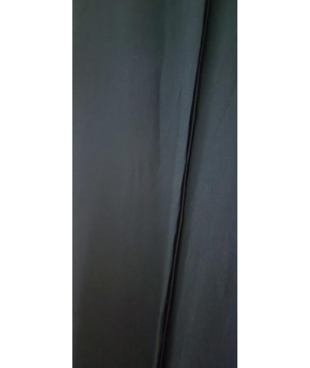 LORO PIANA Темно-синее вискозное повседневное платье, фото 4