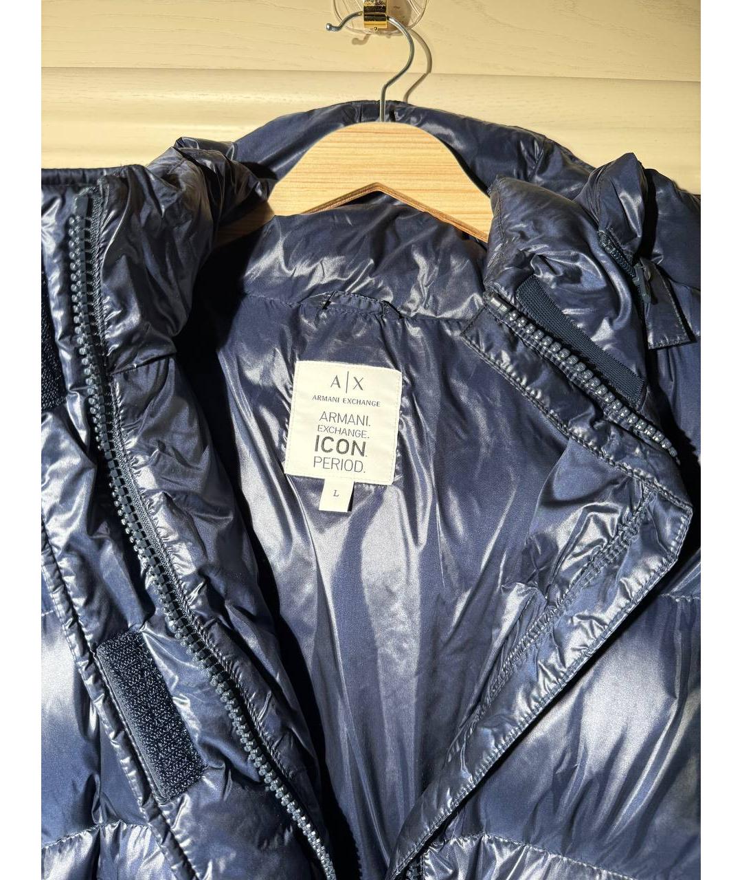 ARMANI EXCHANGE Синяя куртка, фото 3