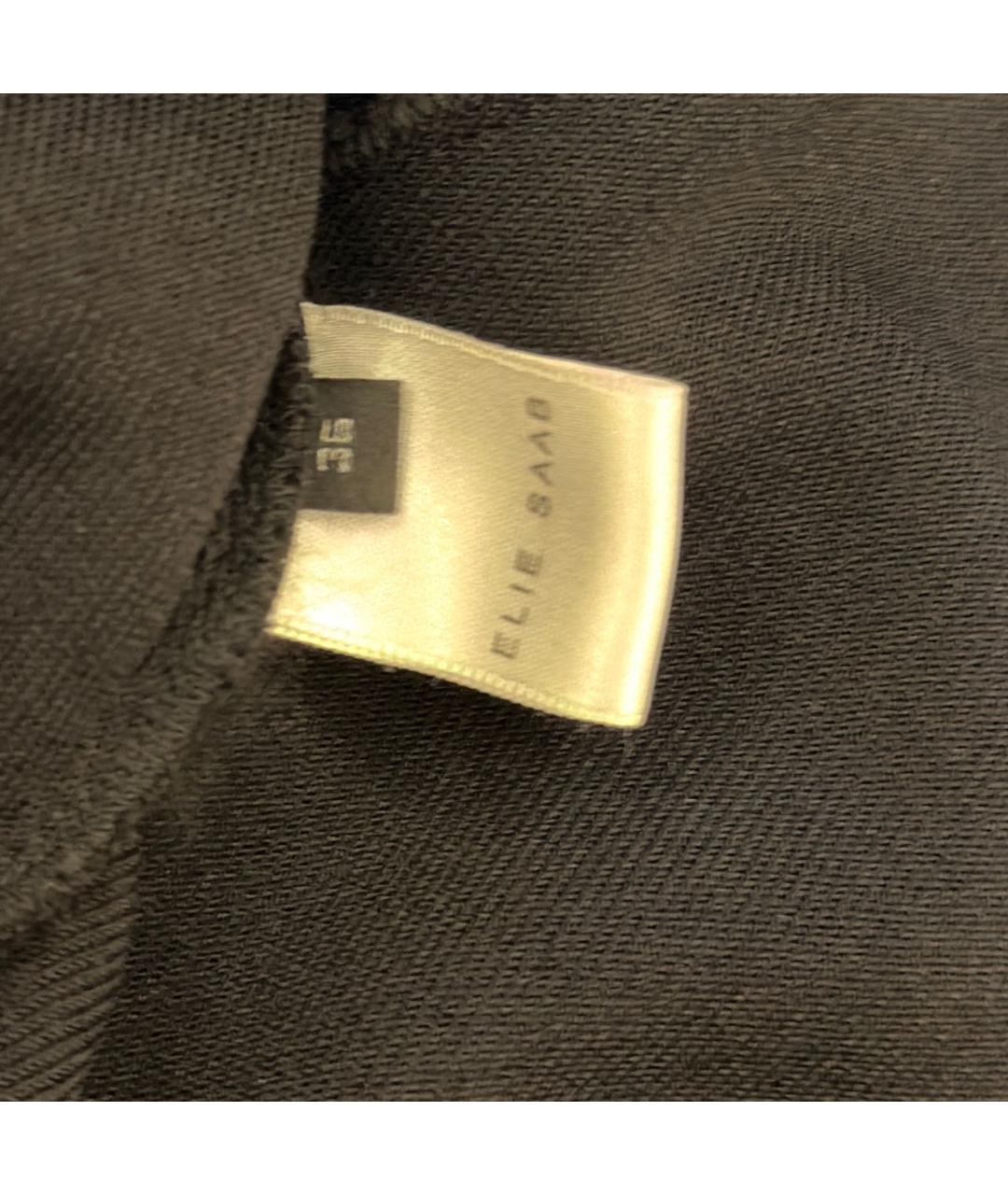 ELIE SAAB Черный меховой кардиган, фото 5