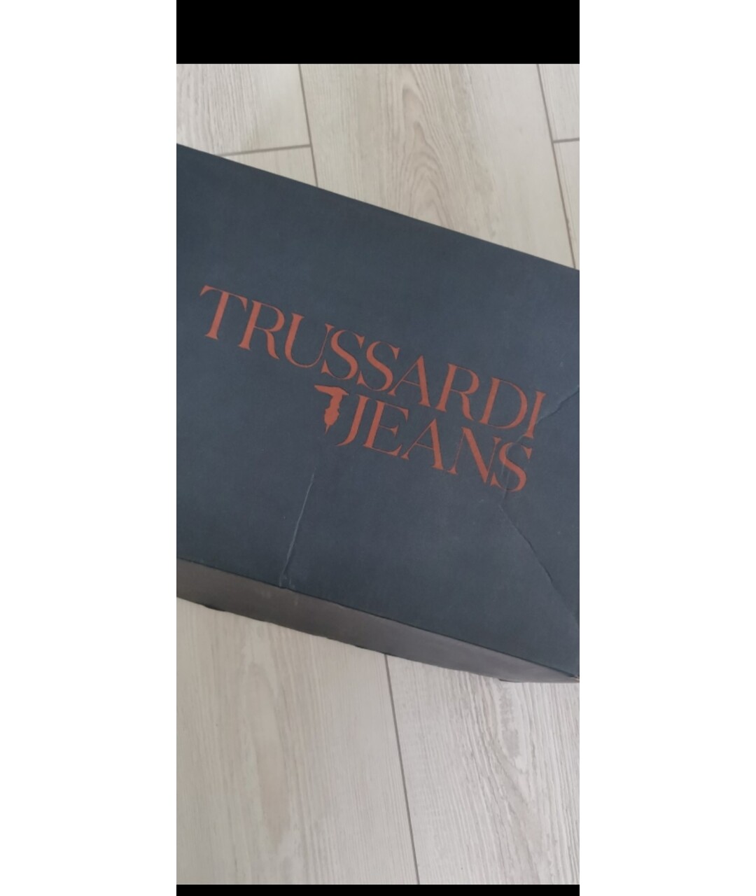 TRUSSARDI JEANS Белые кожаные низкие кроссовки / кеды, фото 4