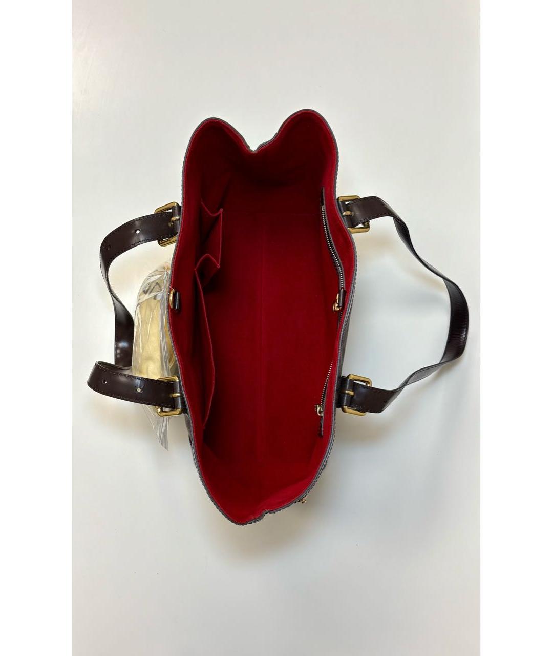 LOUIS VUITTON Коричневая сумка тоут, фото 4