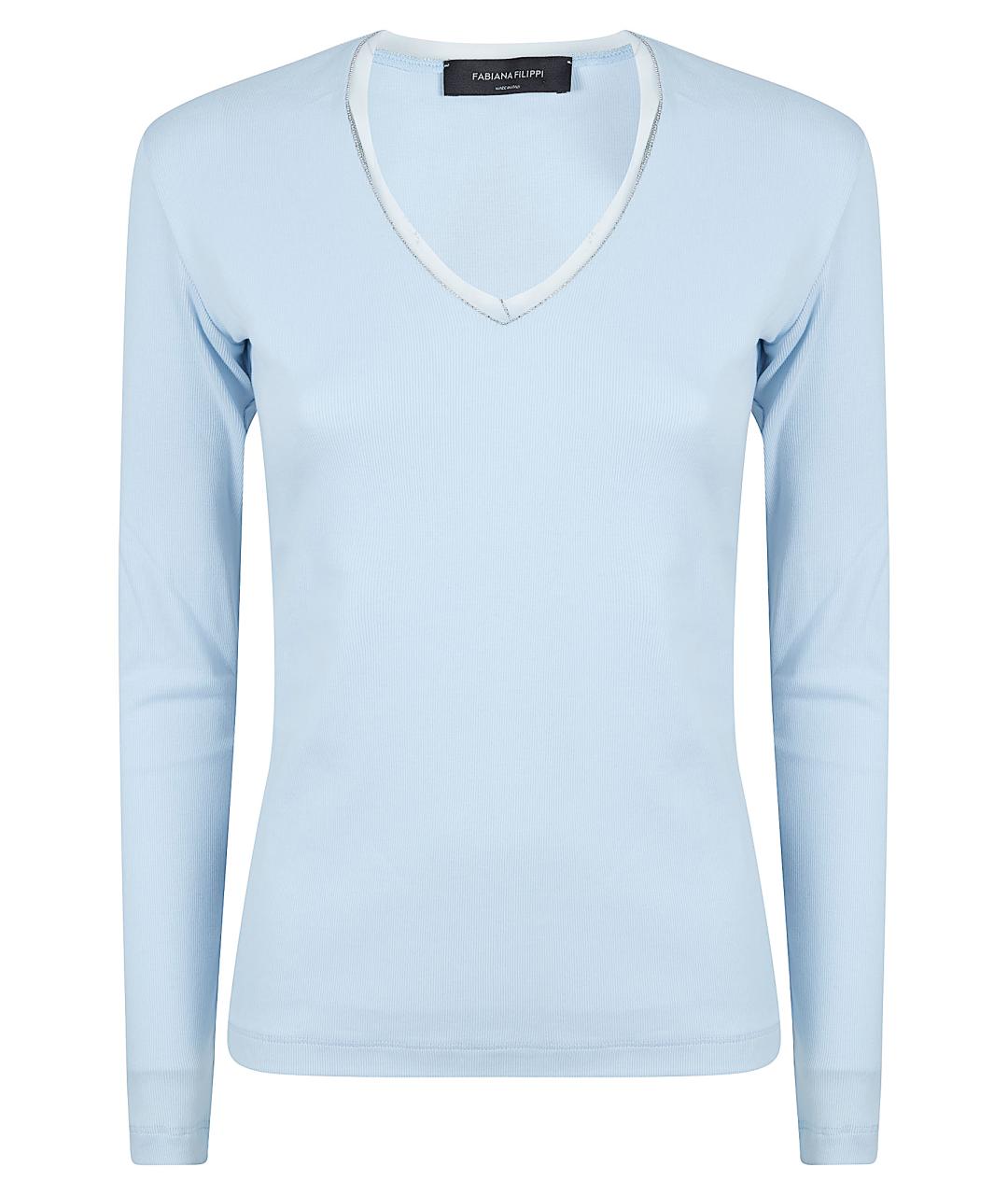 FABIANA FILIPPI Голубой джемпер / свитер, фото 1