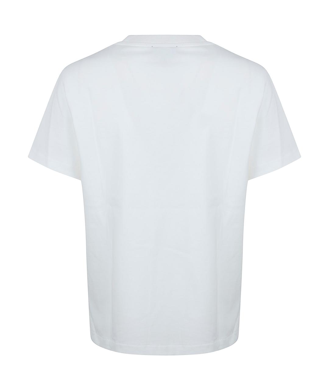 A.P.C. Белая хлопковая футболка, фото 2
