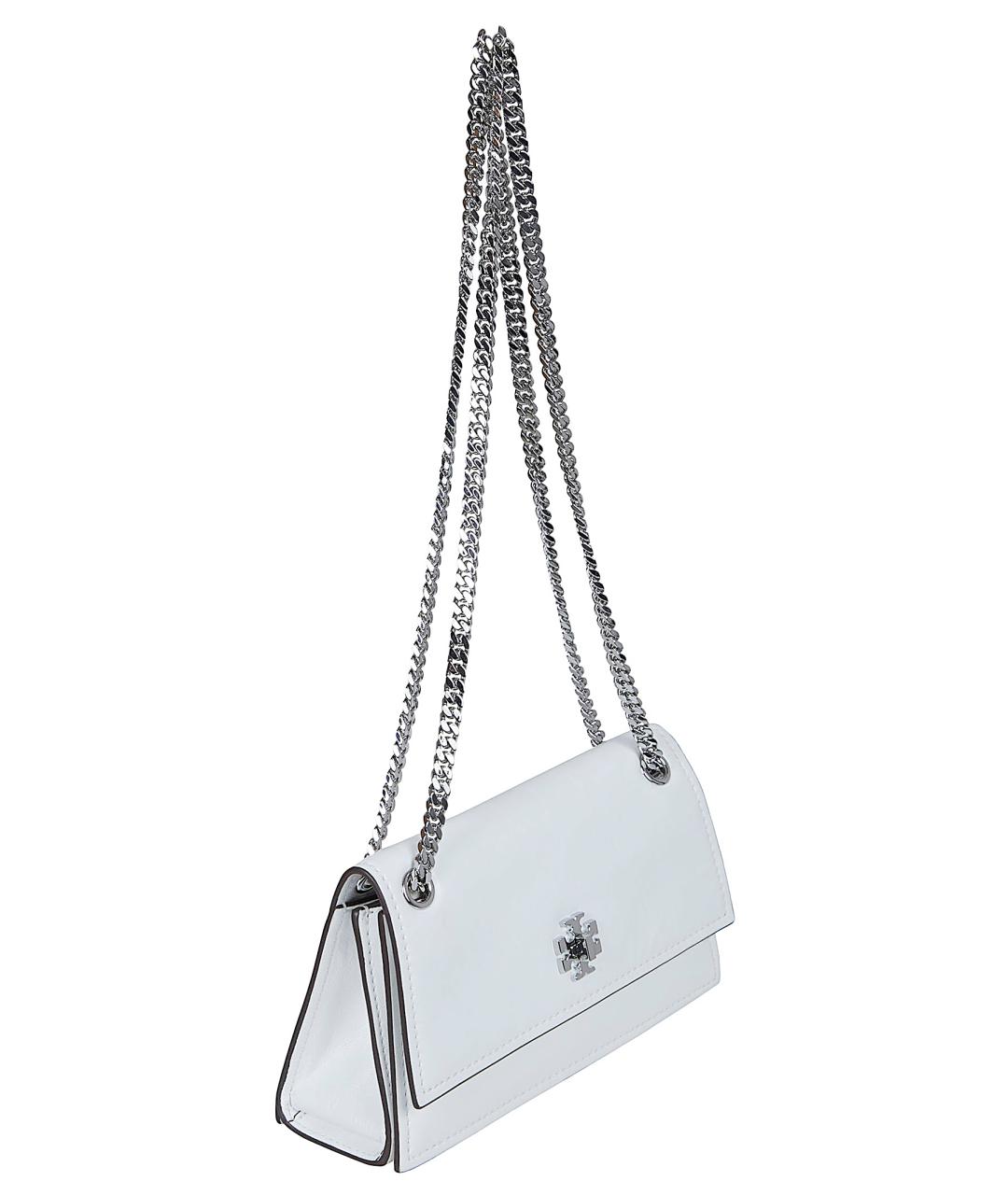 TORY BURCH Белая кожаная сумка через плечо, фото 2