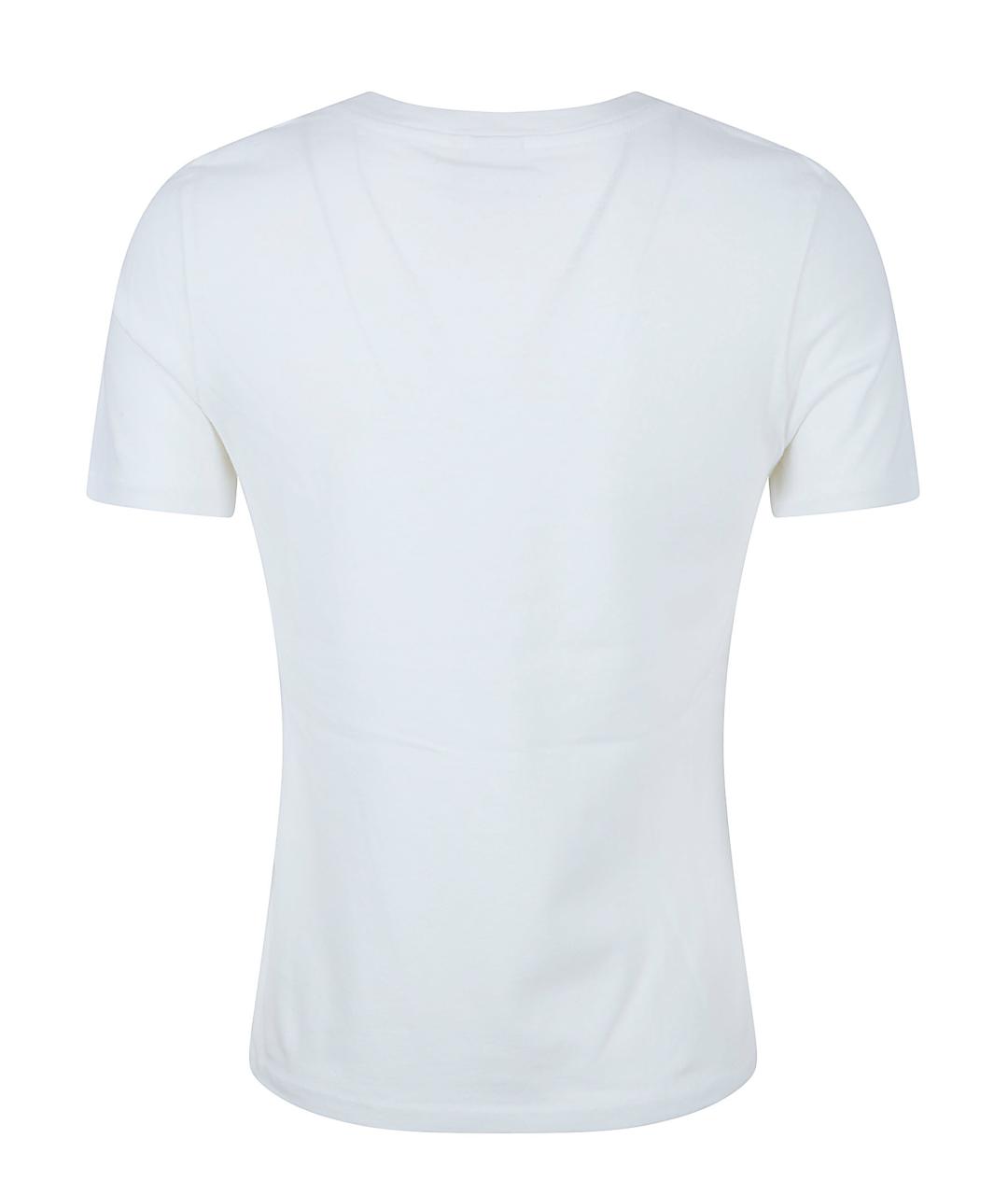 CHLOE Белая хлопковая футболка, фото 2