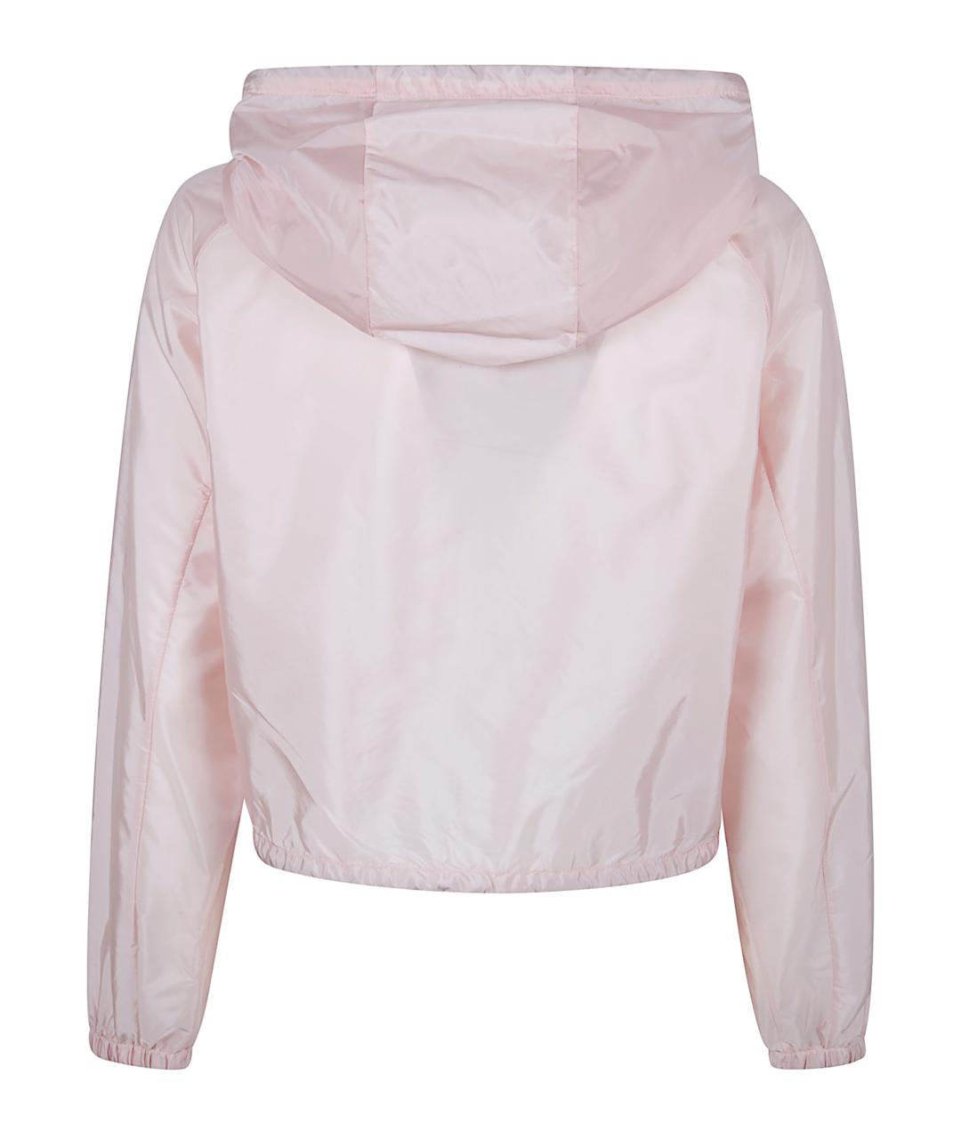 PRADA Розовая полиамидовая куртка, фото 2