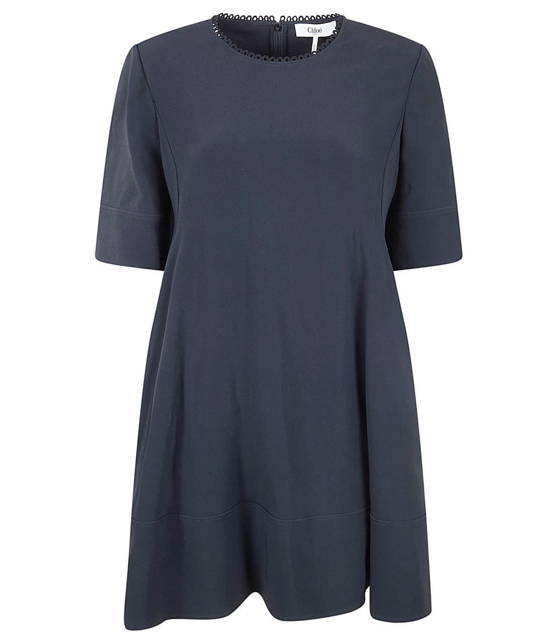 CHLOE Синее платье, фото 1
