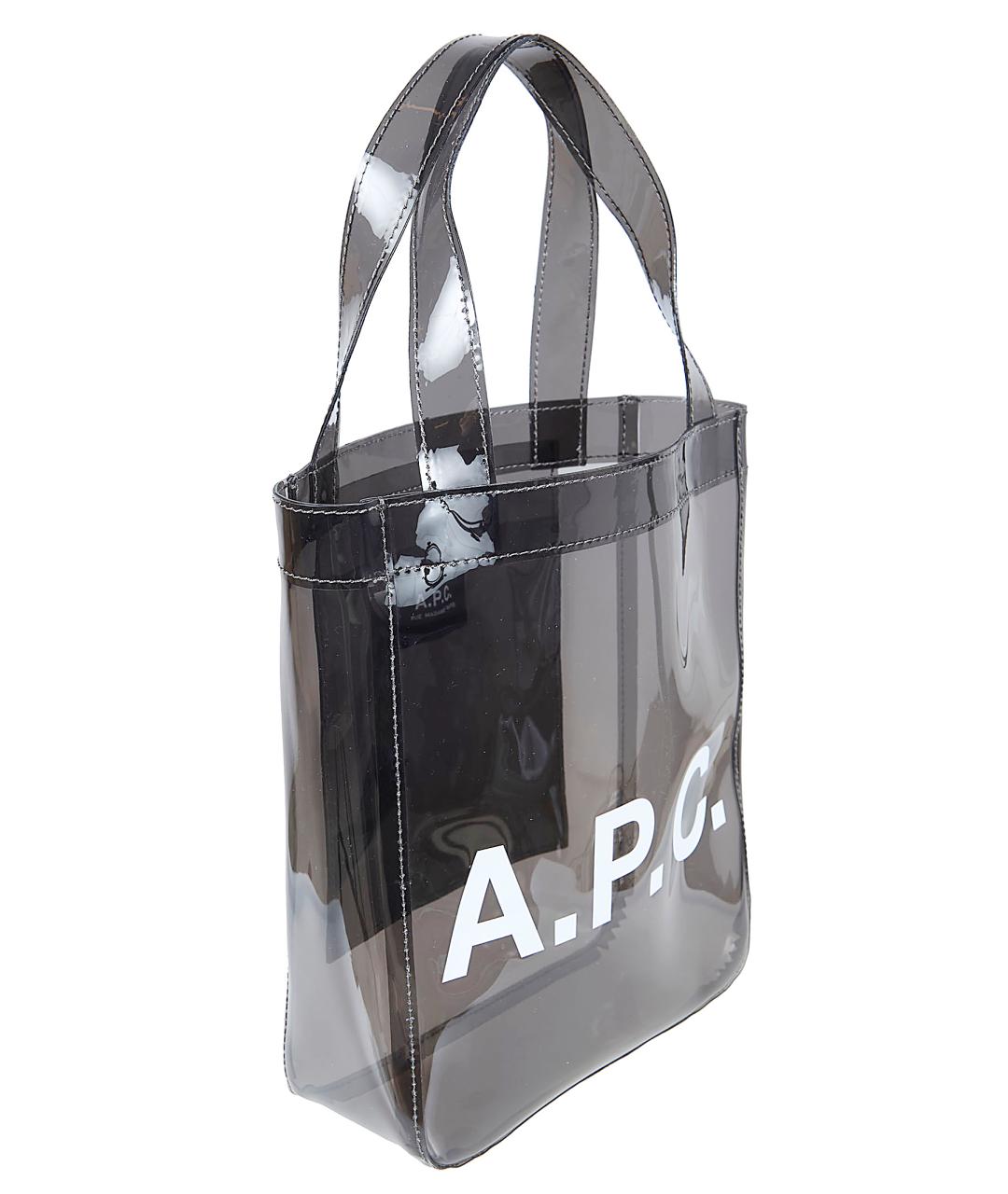 A.P.C. Серая сумка тоут, фото 2