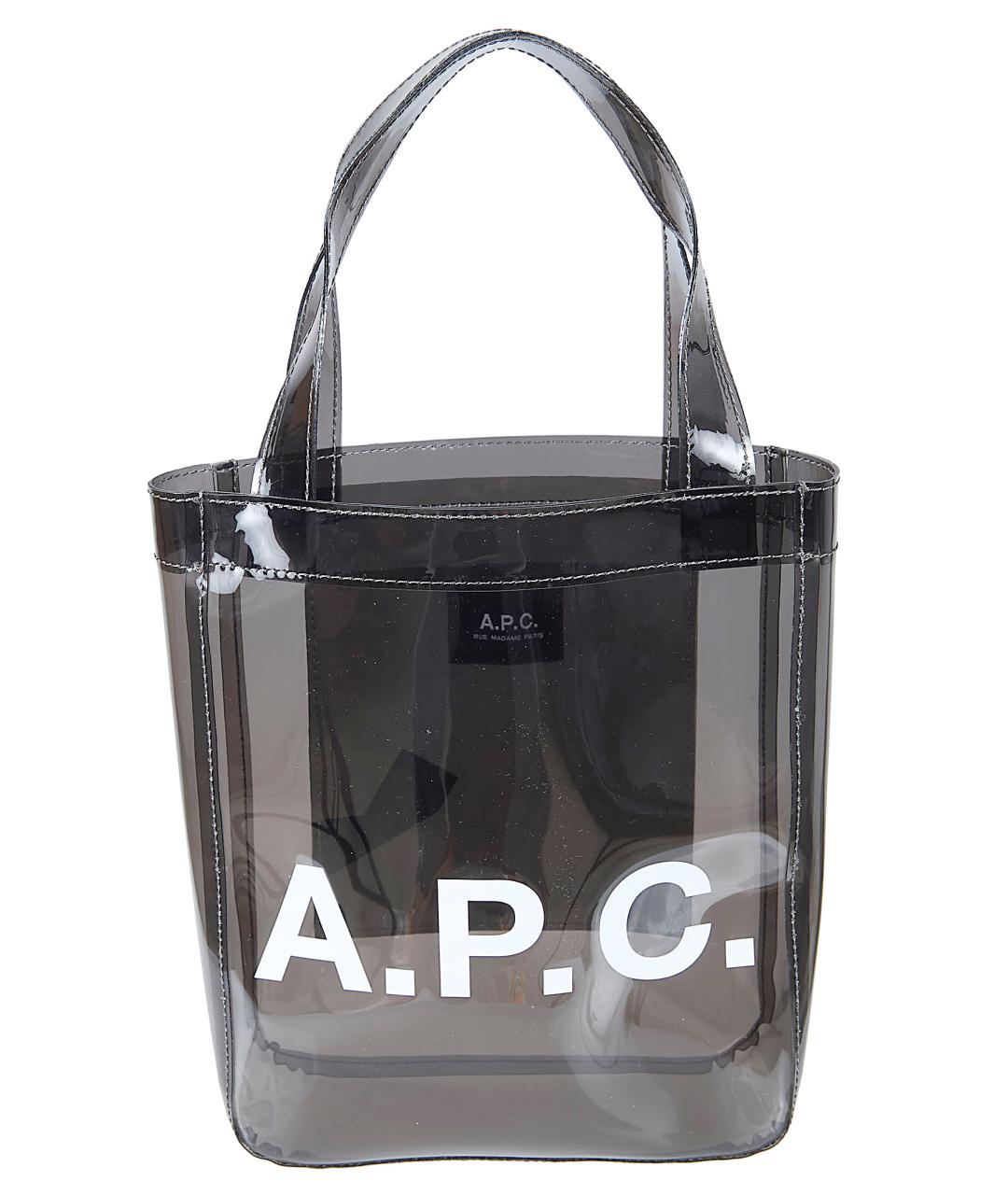 A.P.C. Серая сумка тоут, фото 1