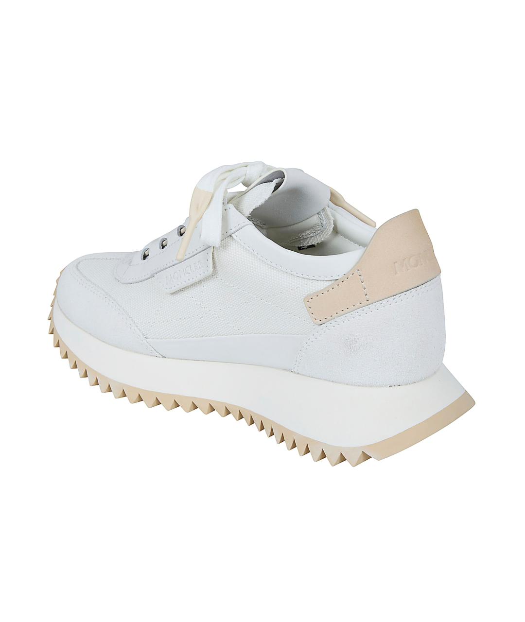 MONCLER Белые кроссовки, фото 3