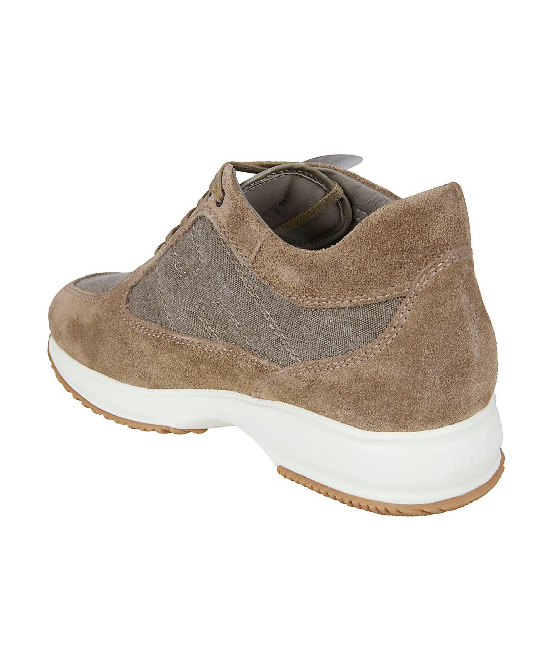 HOGAN Коричневые низкие кроссовки / кеды, фото 3