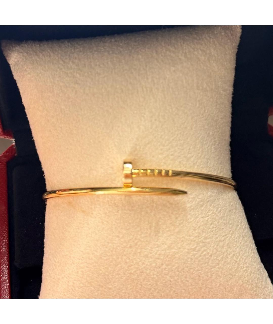 CARTIER Золотой браслет из желтого золота, фото 4