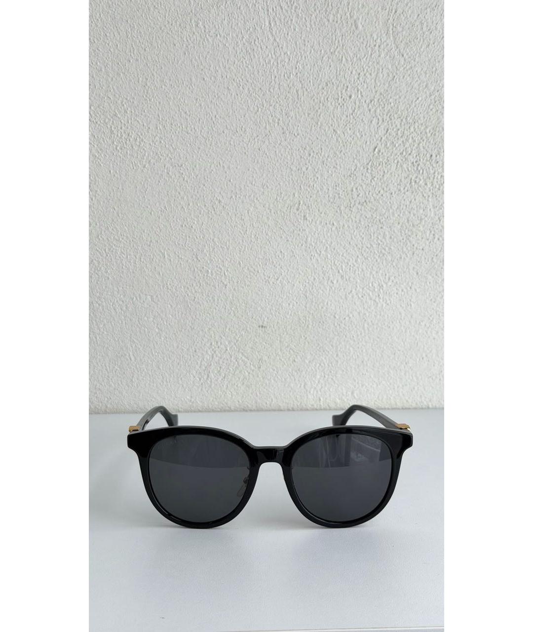 GUCCI Черные пластиковые солнцезащитные очки, фото 7