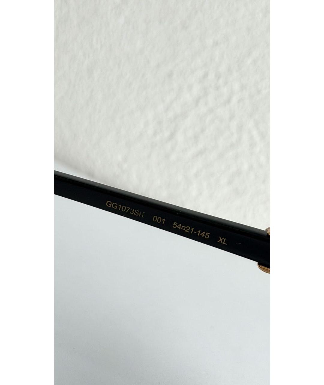 GUCCI Черные пластиковые солнцезащитные очки, фото 6