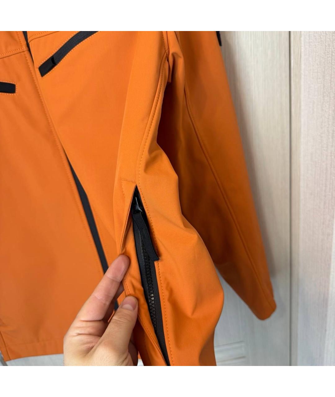 STONE ISLAND Оранжевая куртка, фото 4