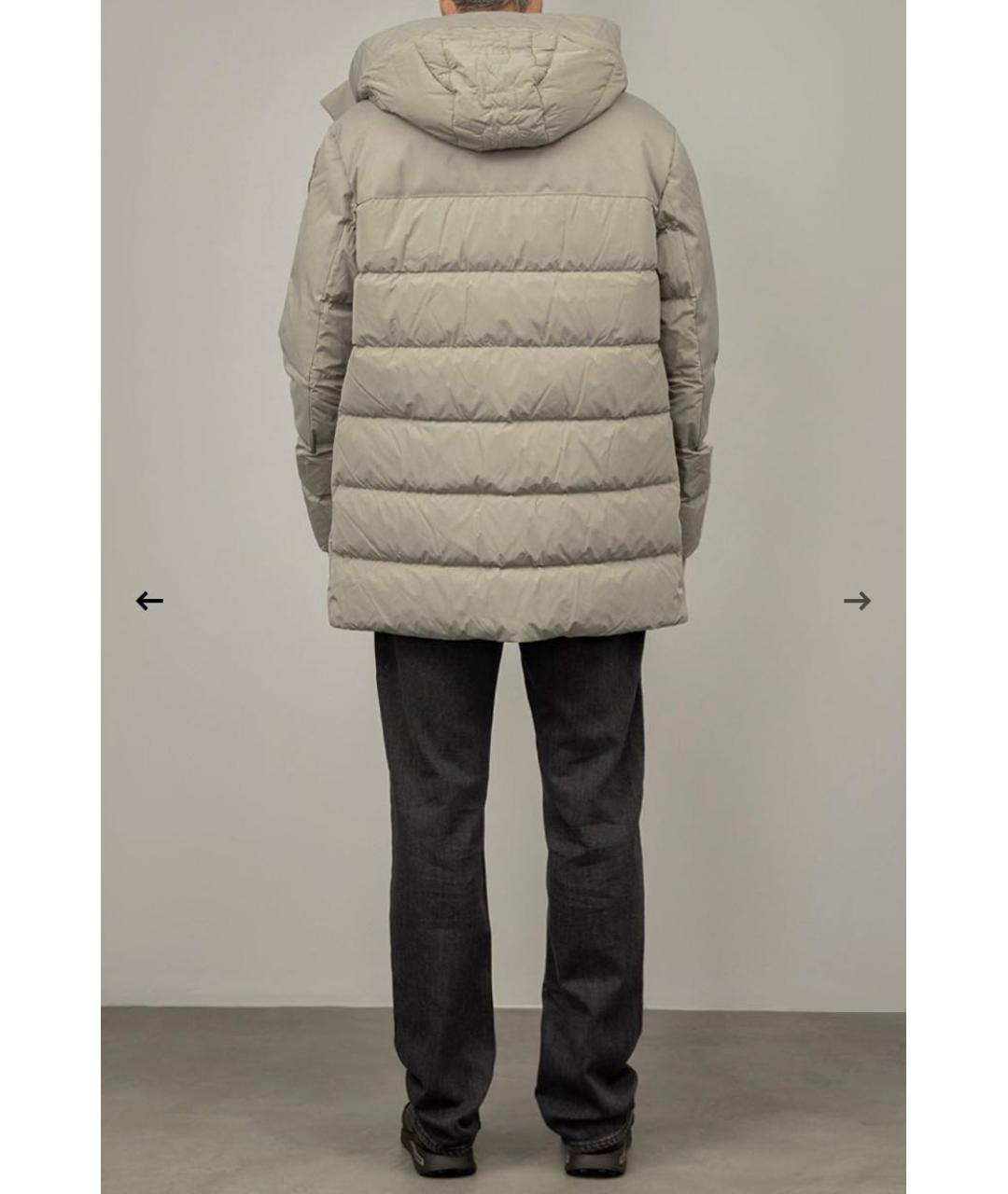 PARAJUMPERS Серый полиэстеровый пуховик, фото 2