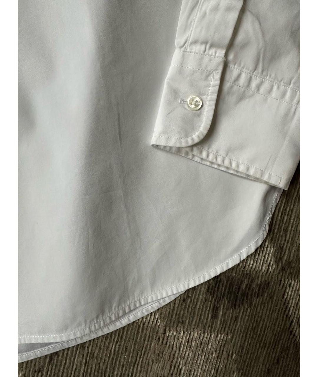POLO RALPH LAUREN Белая хлопковая рубашка, фото 7