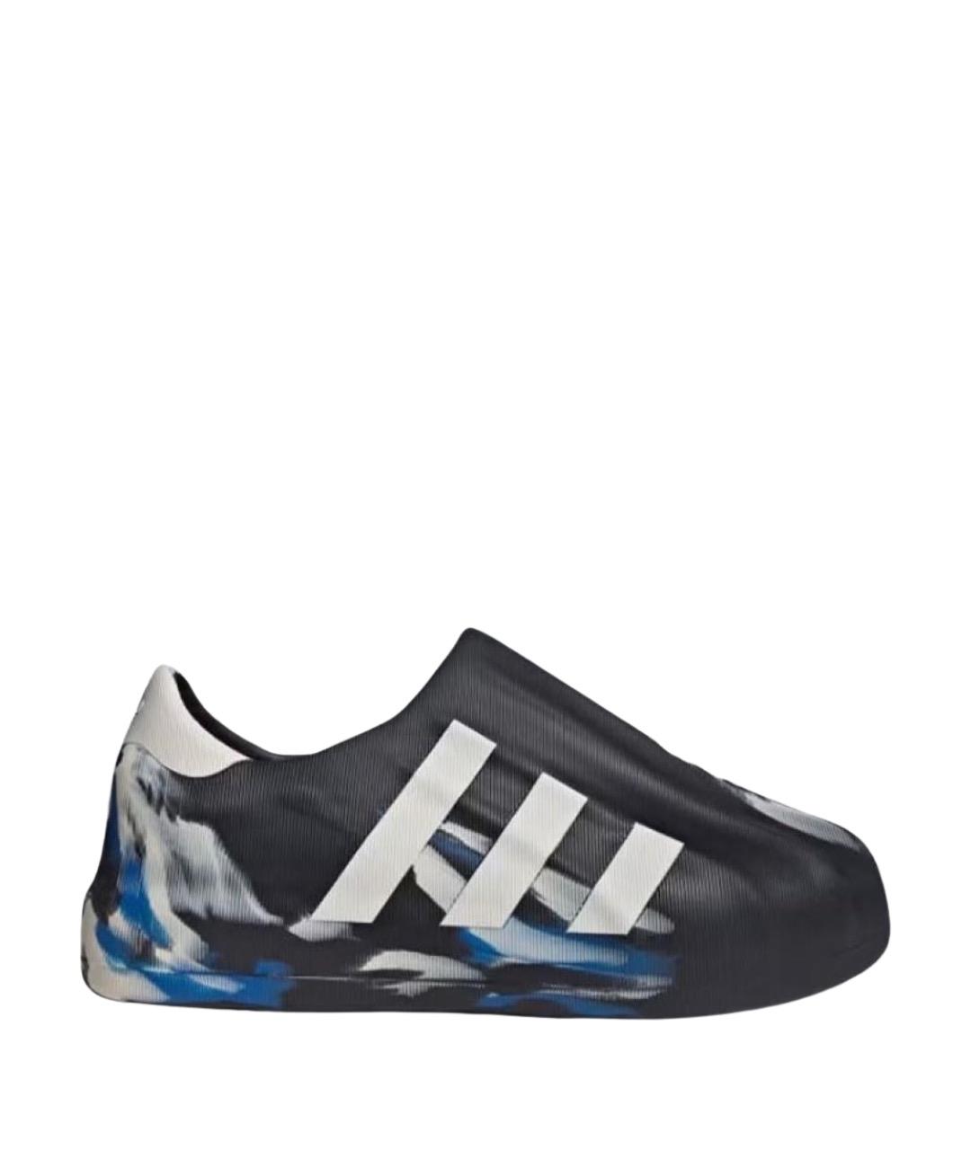 ADIDAS Черные резиновые кроссовки, фото 1