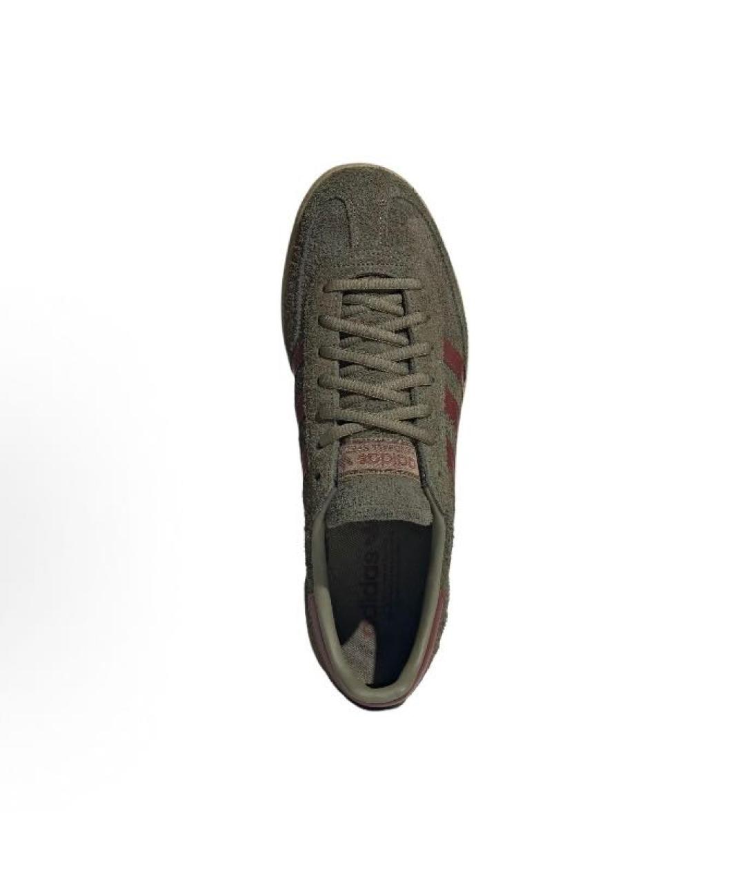 ADIDAS Хаки замшевые кроссовки, фото 5