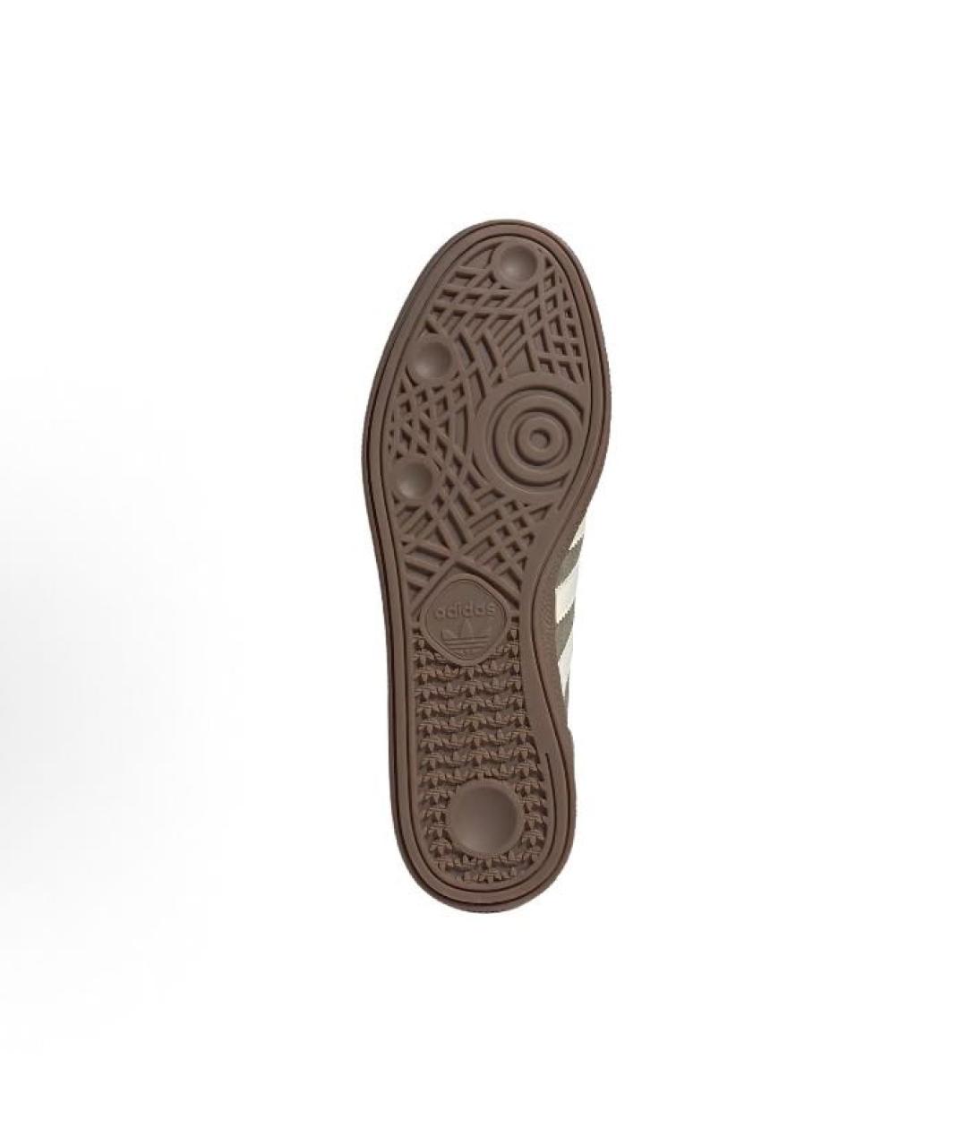 ADIDAS Хаки замшевые кроссовки, фото 4