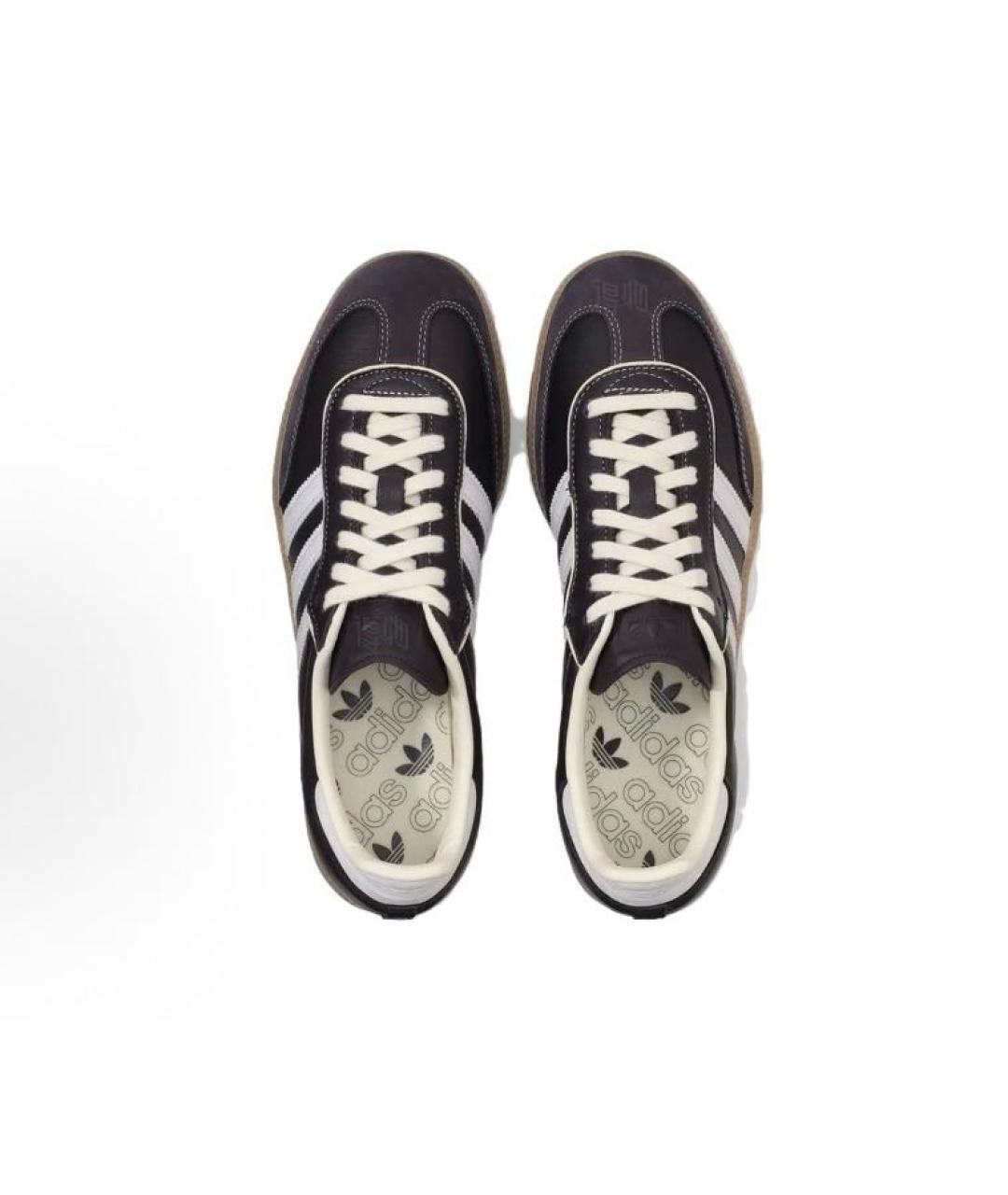 ADIDAS Фиолетовые кожаные кроссовки, фото 3