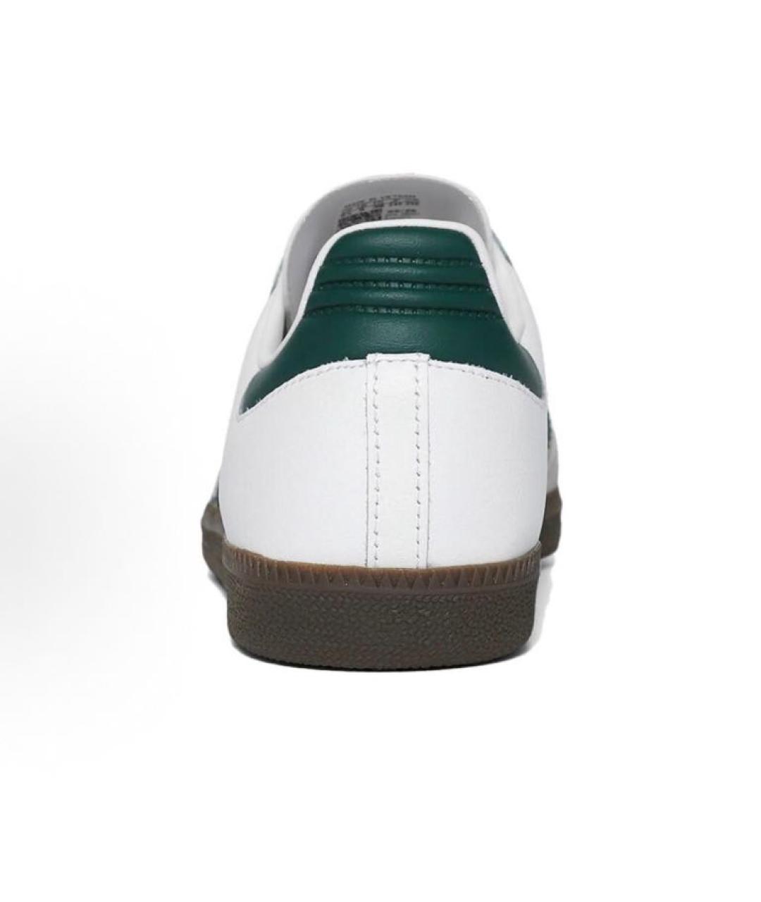 ADIDAS Белые кожаные кроссовки, фото 5