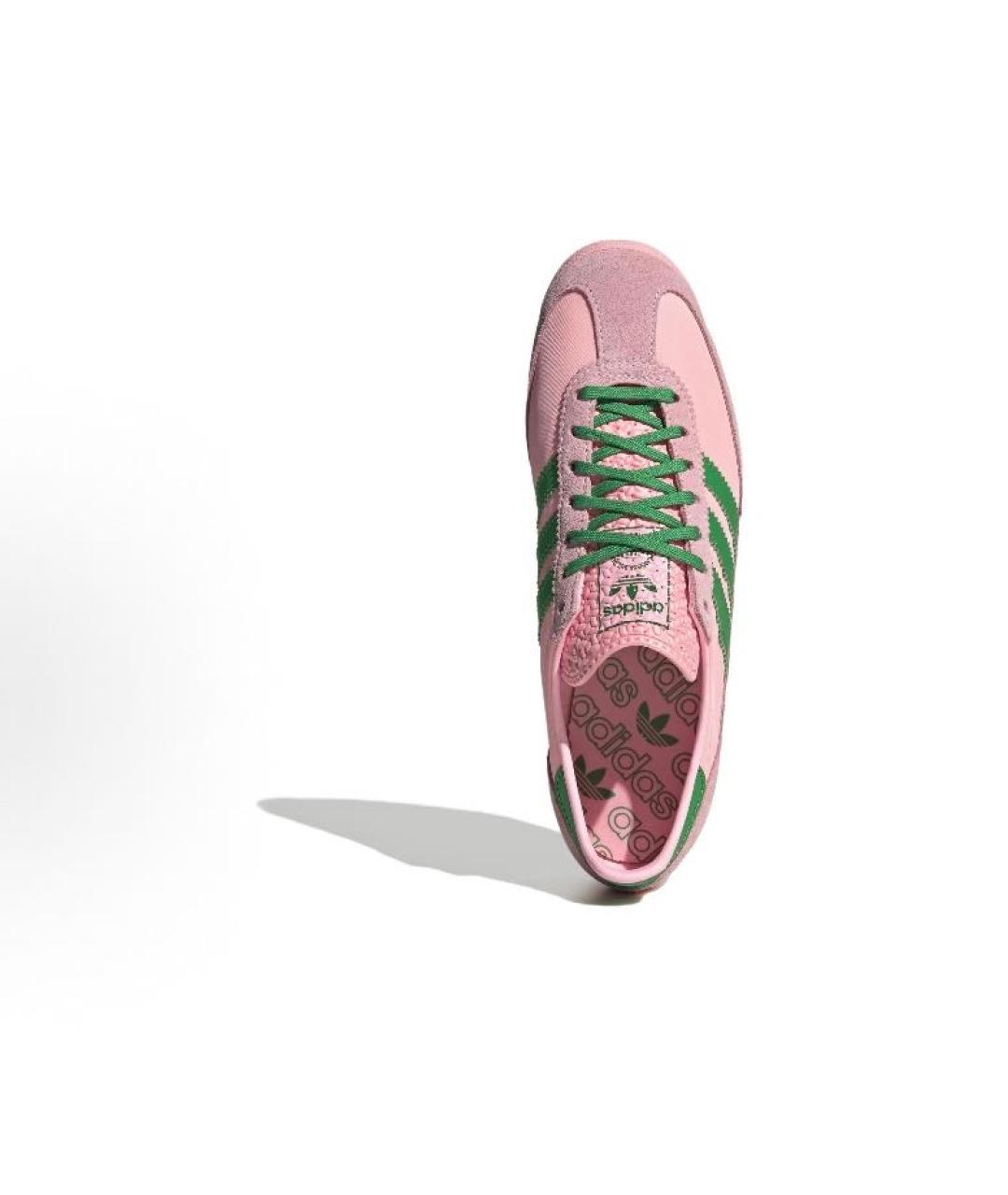 ADIDAS Розовые текстильные кроссовки, фото 3