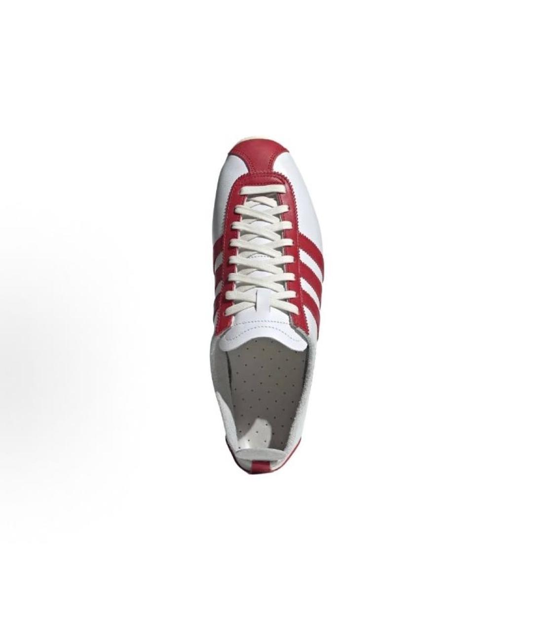 ADIDAS Белые кожаные кроссовки, фото 5