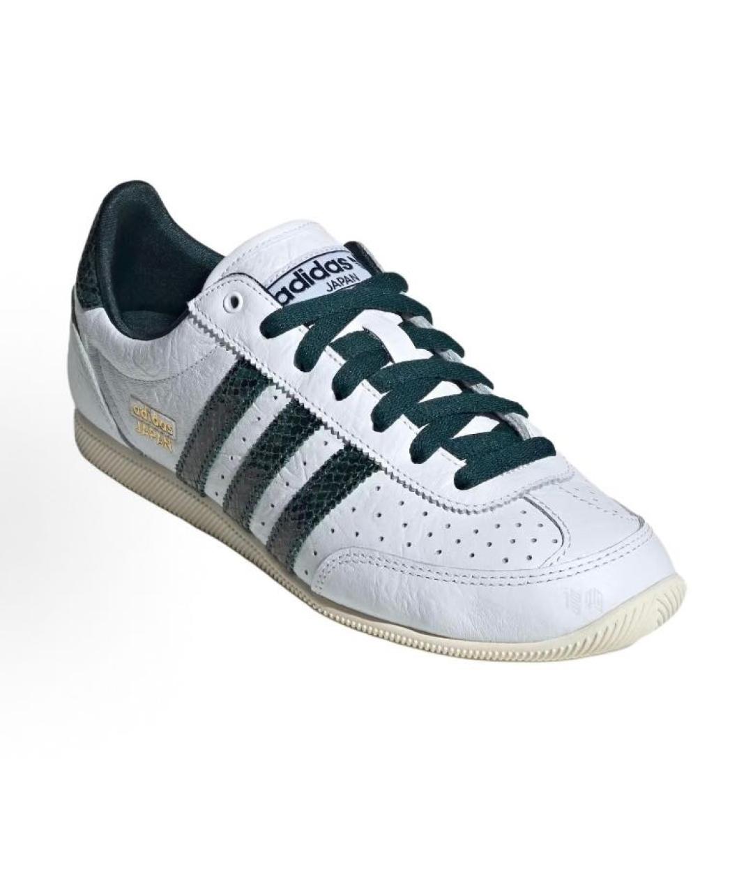 ADIDAS Белые кожаные кроссовки, фото 3