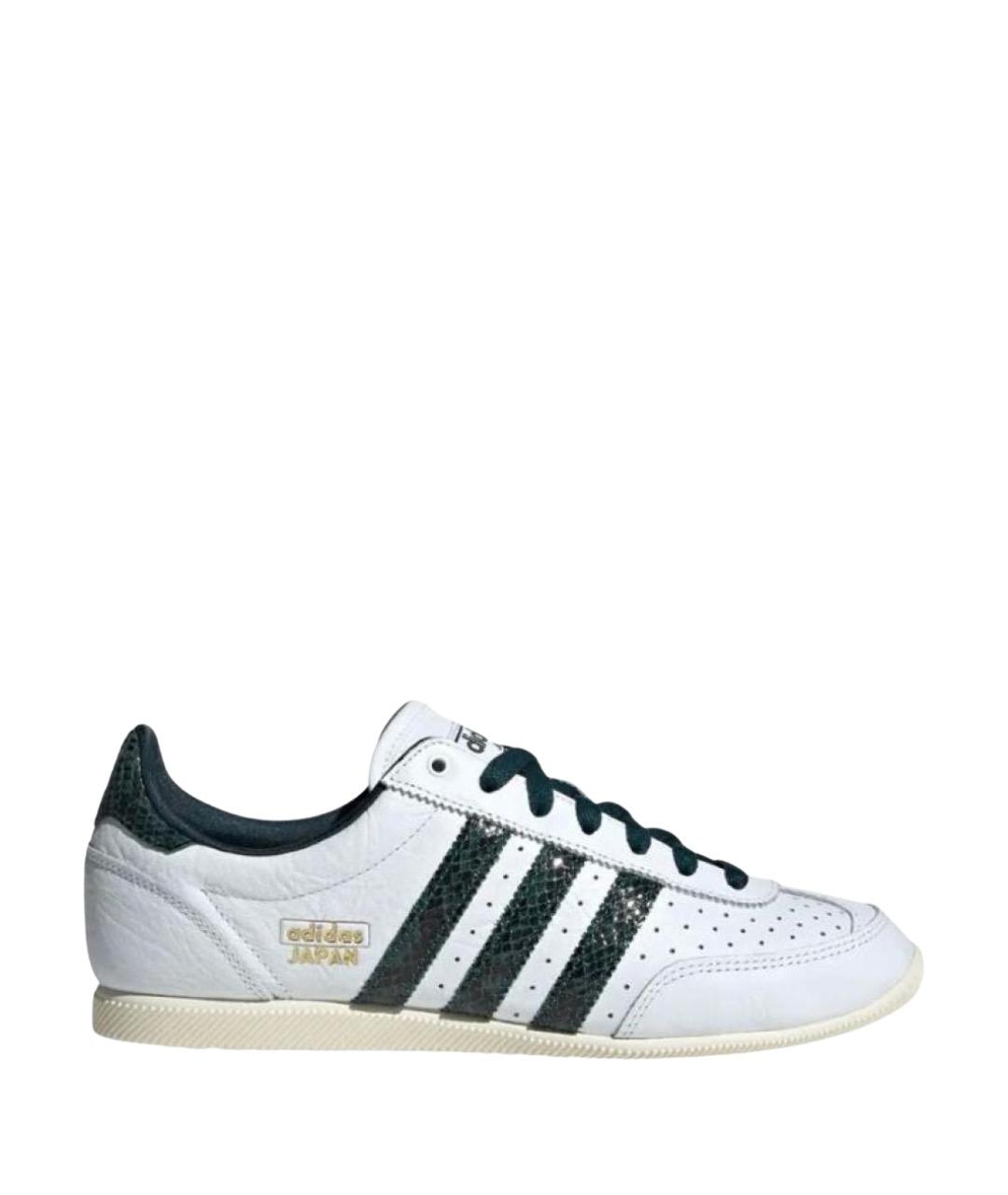 ADIDAS Белые кожаные кроссовки, фото 1