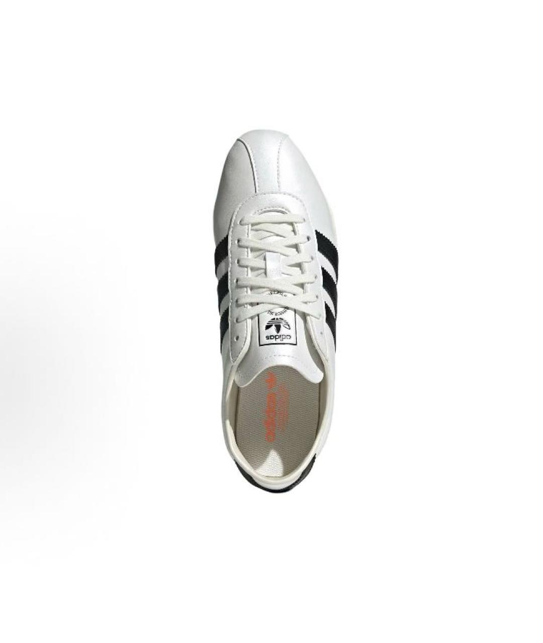 ADIDAS Белые кожаные кроссовки, фото 3