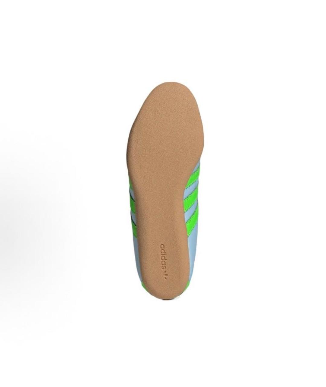 ADIDAS Голубые текстильные кроссовки, фото 5