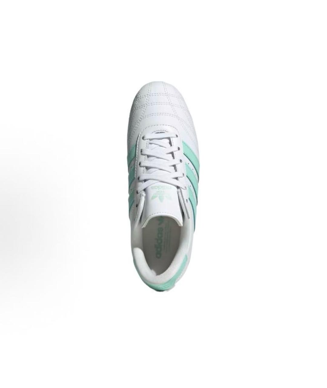 ADIDAS Белые кожаные кроссовки, фото 6