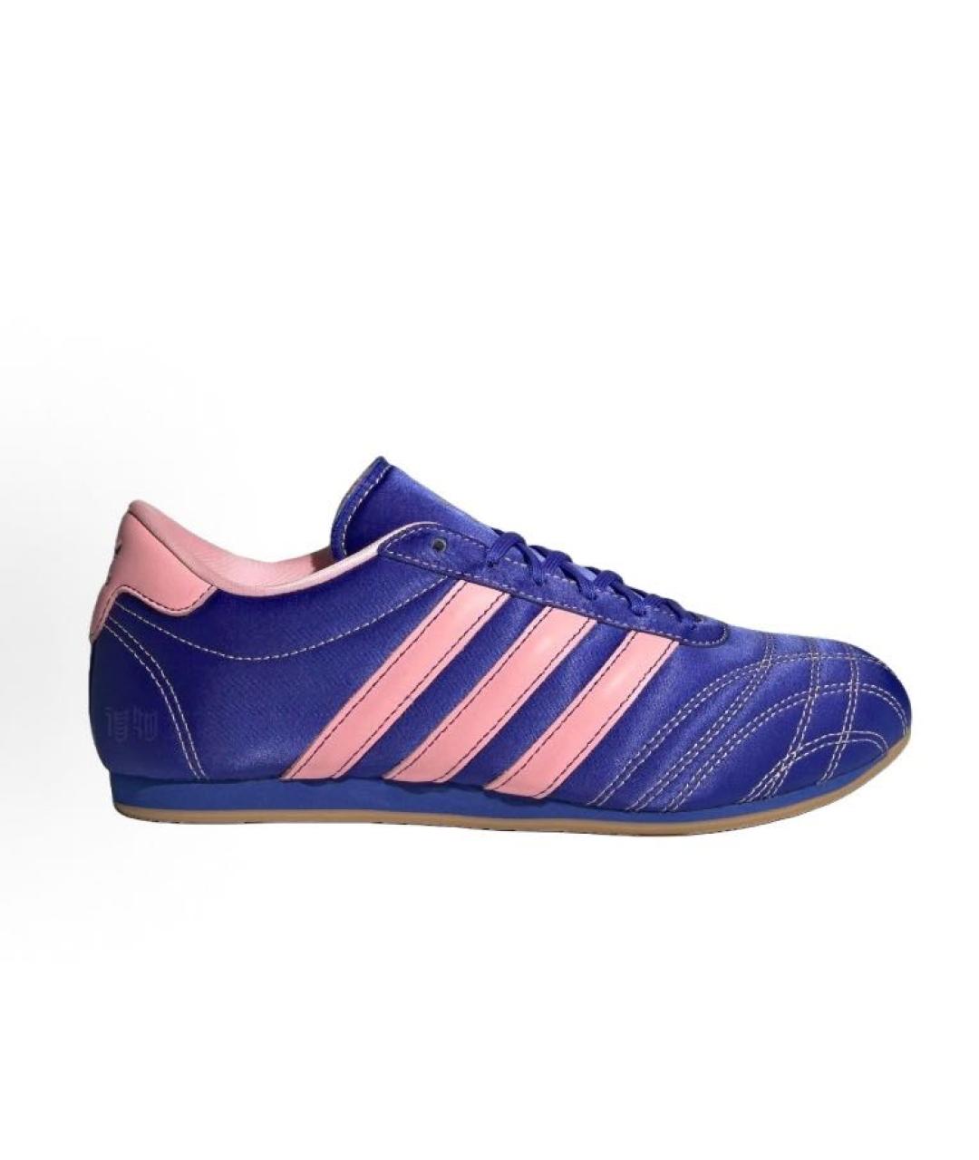 ADIDAS Синие текстильные кроссовки, фото 8