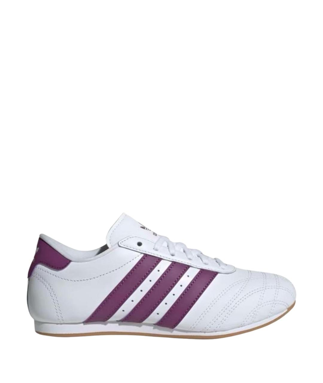ADIDAS Белые кожаные кроссовки, фото 1