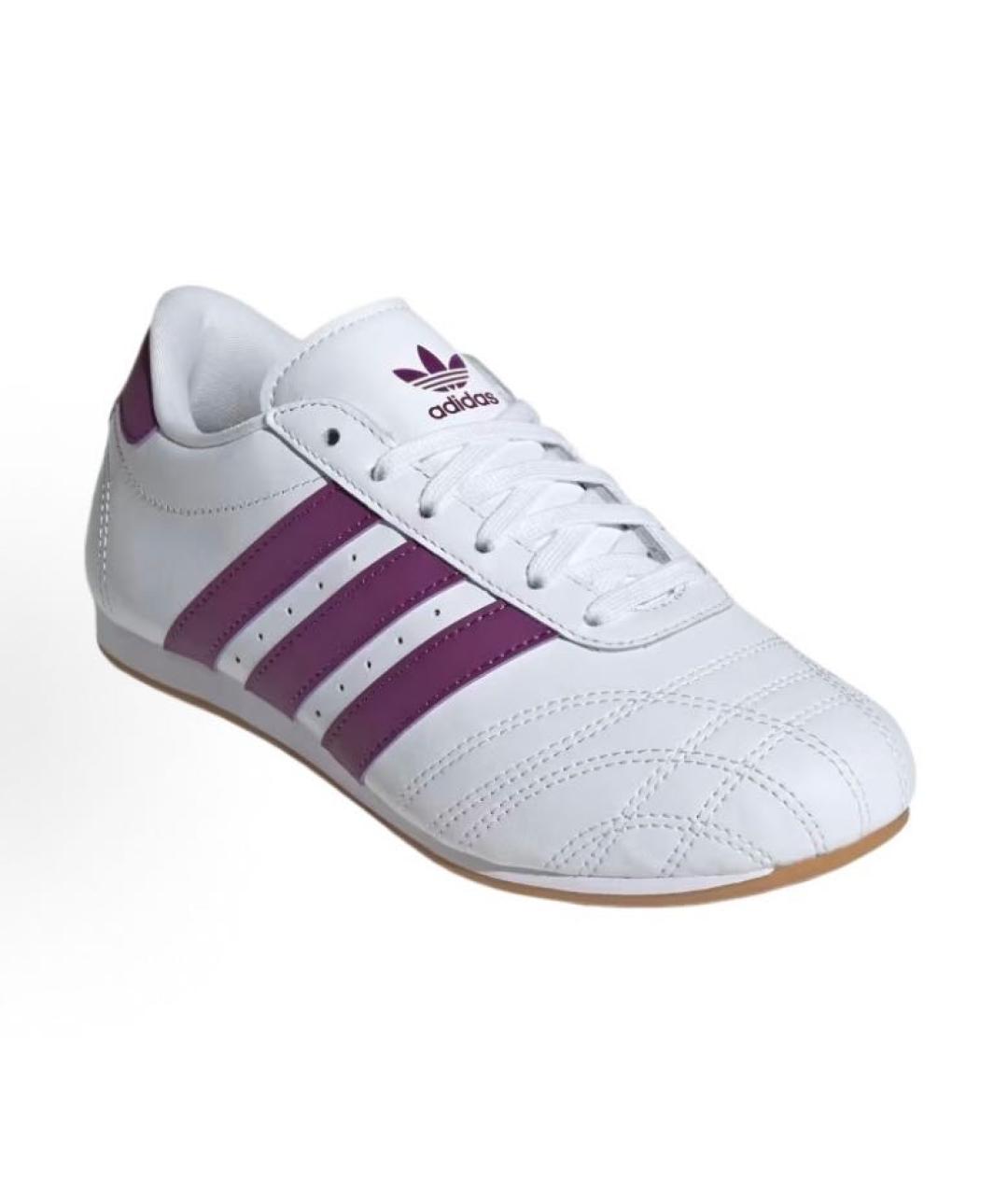 ADIDAS Белые кожаные кроссовки, фото 3