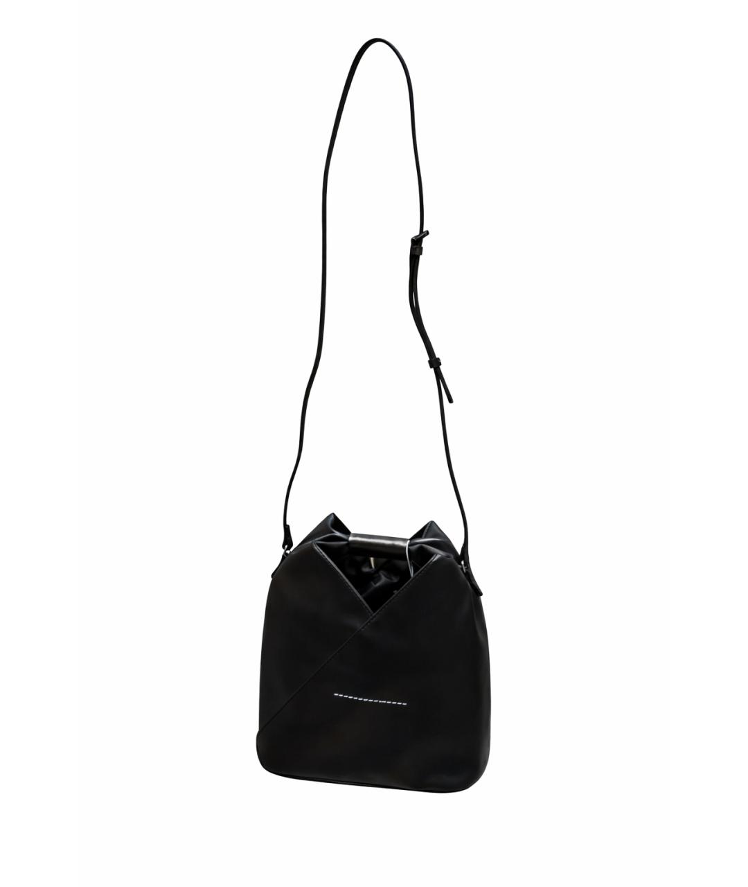 MM6 MAISON MARGIELA Черная сумка через плечо, фото 5